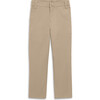 Kids Stretch Chino Elastic-Back Pant, Light Khaki - Sweatshirts - 1 - thumbnail