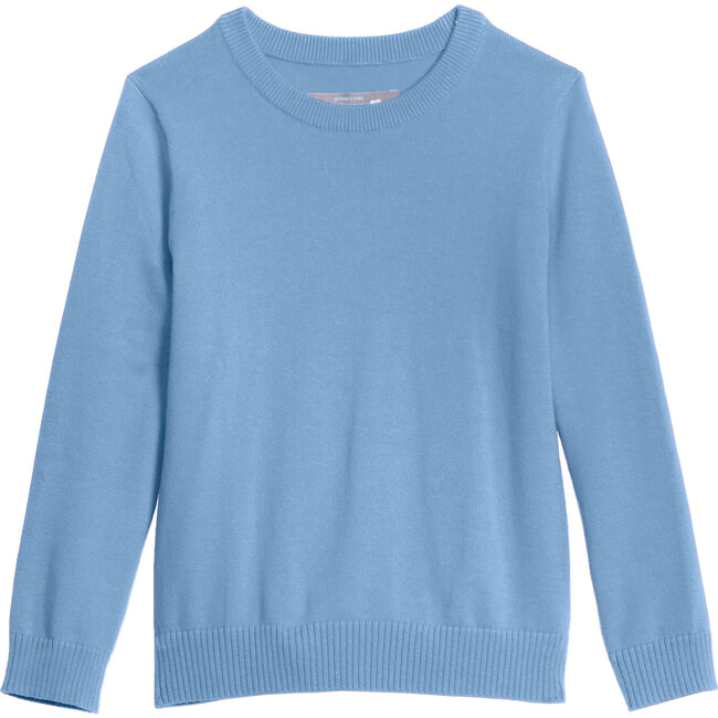 Kids Crewneck Sweater, Vintage Blue