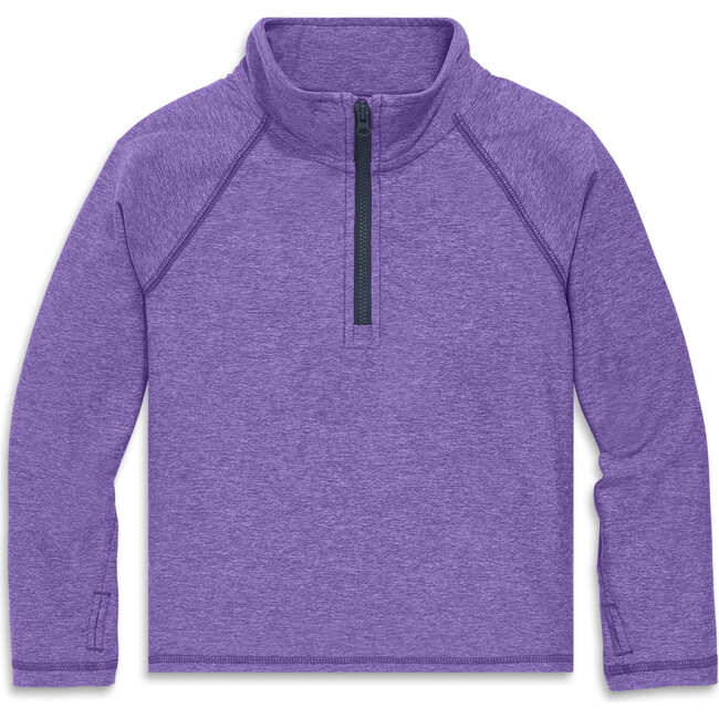 Kids Flexknit Half-Zip Pullover, Violet