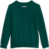 Kids Crewneck Sweater, Ivy - Sweaters - 1 - thumbnail