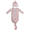 Knotted Sleeper Set Butterfly Garden - Nightgowns - 1 - thumbnail