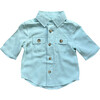 Boy's Utility Shirt Harbor Blue - Button Downs - 1 - thumbnail