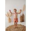 Boy's Swim Shorts Crab in Sunset - Swim Trunks - 2