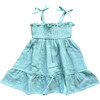 Tiered Mini Dress Harbor Blue - Dresses - 1 - thumbnail