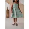 Tiered Mini Dress Harbor Blue - Dresses - 3