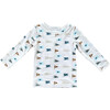 Long Sleeve Rash Guard Swim Shirt Retro Banner - Rash Guards - 1 - thumbnail