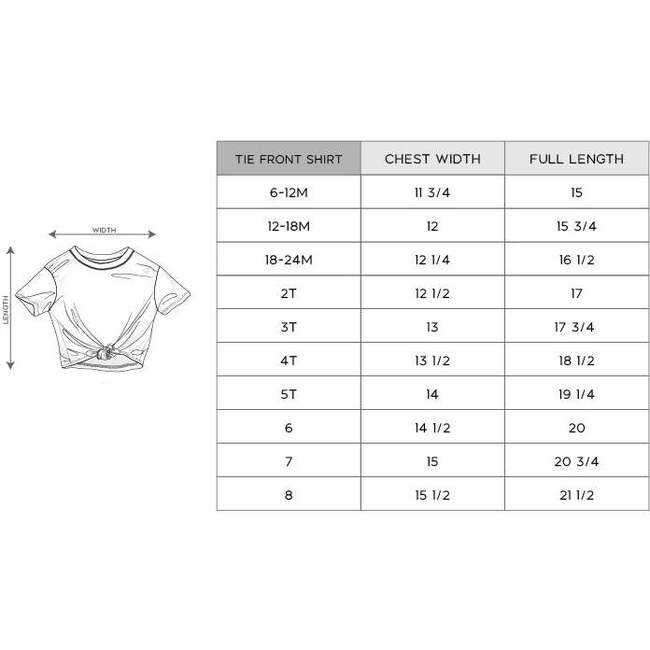 Girl's Tie Front Shirt Sea Salt Sun - Blouses - 2