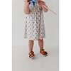Girl's Smocked Dress Patriotic Ribbon - Dresses - 2