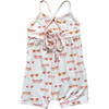 Girl's Tie-Back Romper Beach Wave - Rompers - 2