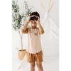 3/4 Sleeve Baseball Tee Floral Bird - T-Shirts - 2