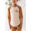 3/4 Sleeve Baseball Tee Floral Bird - T-Shirts - 4
