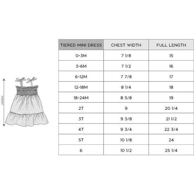 Tiered Mini Dress Set Retro America - Dresses - 2