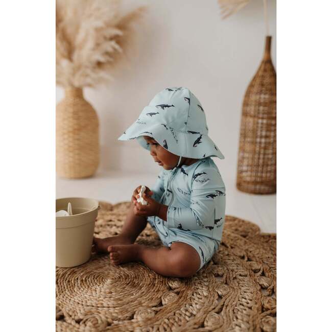 Baby One-Piece Rash Guard Swimsuit Oceanic Whales - One Pieces - 6