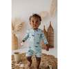 Baby One-Piece Rash Guard Swimsuit Naval Stripe - One Pieces - 3