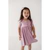 Short Sleeve Henley Dress Feather - Dresses - 6