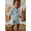 Baby One-Piece Rash Guard Swimsuit Naval Stripe - One Pieces - 4