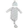 Knotted Sleeper Set Daisy Field - Nightgowns - 1 - thumbnail