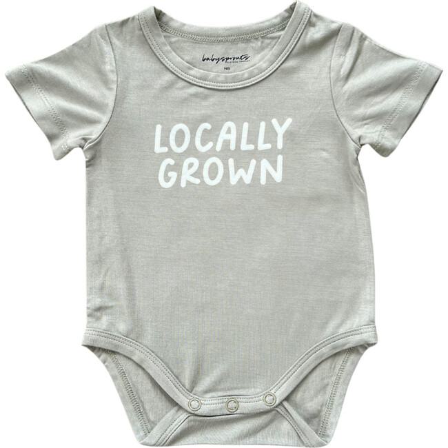 Baby Short Sleeve Bodysuit Locally Grown