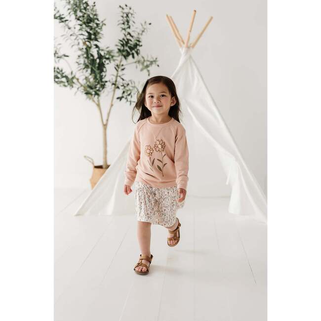 Raglan Sweatshirt Teepee in Toffee - T-Shirts - 6