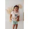 Girl's Short Sleeve Tee Abstract Wildflower - T-Shirts - 2