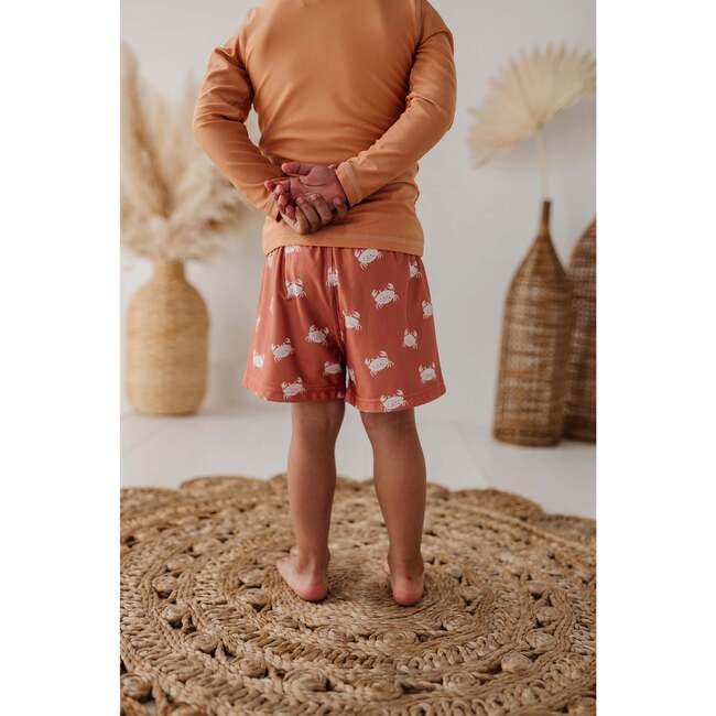 Long Sleeve Rash Guard Swim Shirt Sunset - Two Pieces - 3