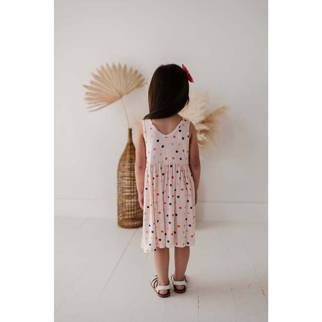 Henley Tank Dress Summer Polka Dots - Dresses - 6