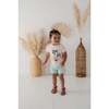 Girl's Short Sleeve Tee Abstract Wildflower - T-Shirts - 5