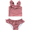 Girl's Two-Piece Tankini Swimsuit Burlwood - Two Pieces - 1 - thumbnail