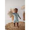 Baby One-Piece Rash Guard Swimsuit Crab in Sunset - One Pieces - 2