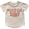 Girl's Short Sleeve Tee Just Go Surf - T-Shirts - 1 - thumbnail