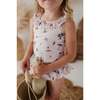 Girl's Two-Piece Tankini Swim Set Desert Rose - Two Pieces - 3