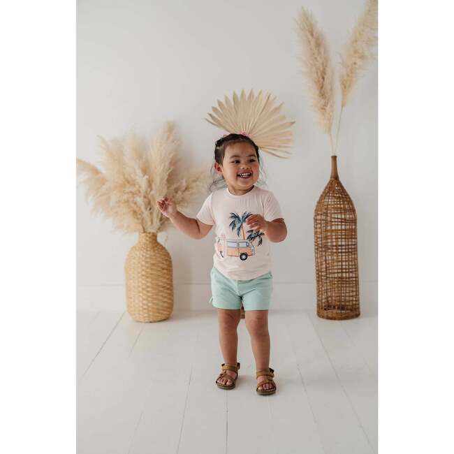Girl's Short Sleeve Tee Just Go Surf - T-Shirts - 4