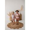Girl's Two-Piece Tankini Swim Set Desert Rose - Two Pieces - 6