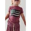 Girl's Short Sleeve Tee Star Smile - T-Shirts - 3