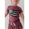 Girl's Short Sleeve Tee Star Smile - T-Shirts - 4
