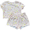 Girl's Two-Piece Set Lemonade - Mixed Apparel Set - 1 - thumbnail