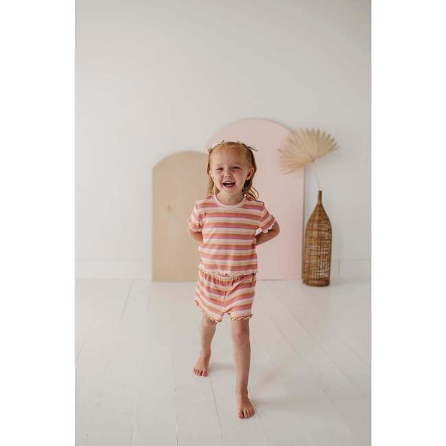 Girl's Two-Piece Set Lemonade - Mixed Apparel Set - 4