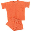 Artisan Made French Terry Set, Sunset Clay - Mixed Apparel Set - 1 - thumbnail