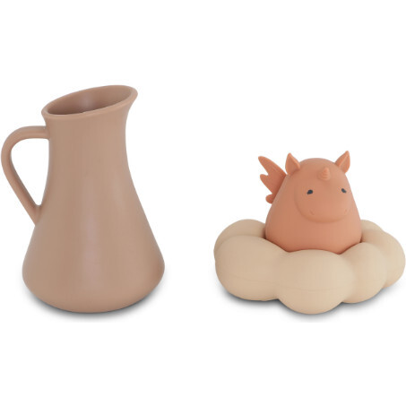 Silicone Unicorn Bath Toy Set, Blush/Pink