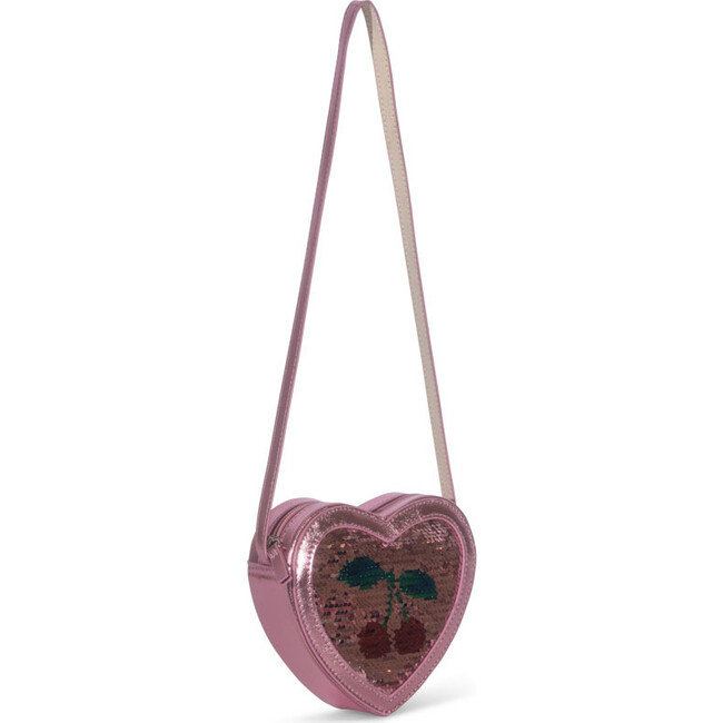 Reversible Sequin Purse, Cherries - Bags - 2