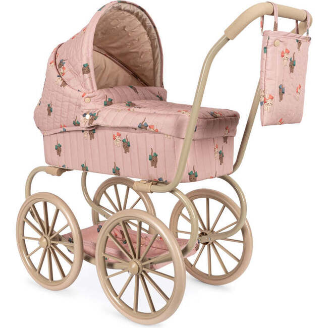 Minnie Doll Pram, Bow Kitty Pink