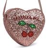 Tut Heart Shaped Purse, Cherries - Bags - 3