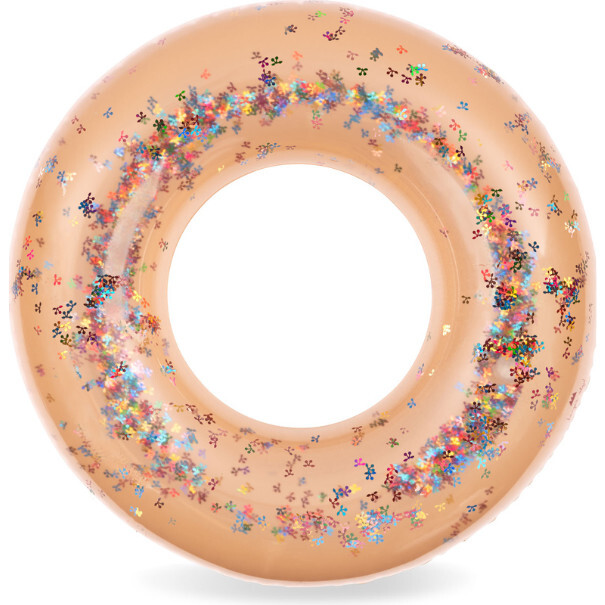 Junior Swim Ring- Cherry Blush Transparent Confetti