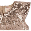 Starla Sequin Dress, Gold Blush - Dresses - 4