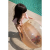 Large Beach Ball- Cherry Blush Transparent Confetti - Outdoor Games - 3