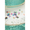 Grande Swim Ring- Cherry Blush Transparent Confetti - Pool Floats - 4