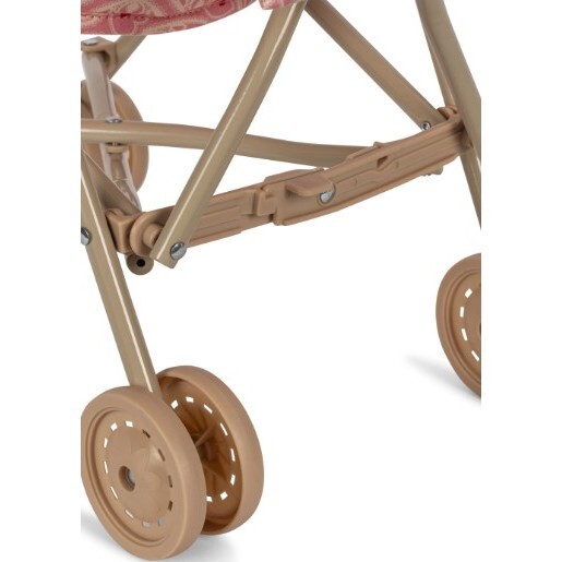 Doll Stroller, Lacy Pink - Doll Accessories - 5