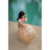 Large Beach Ball- Cherry Blush Transparent Confetti - Outdoor Games - 4