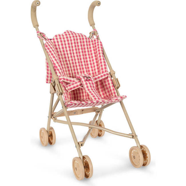 Cheeky Doll Stroller, Bubblegum Checkered