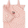 Doll Nursery Set, Powder Pink Check - Doll Accessories - 3